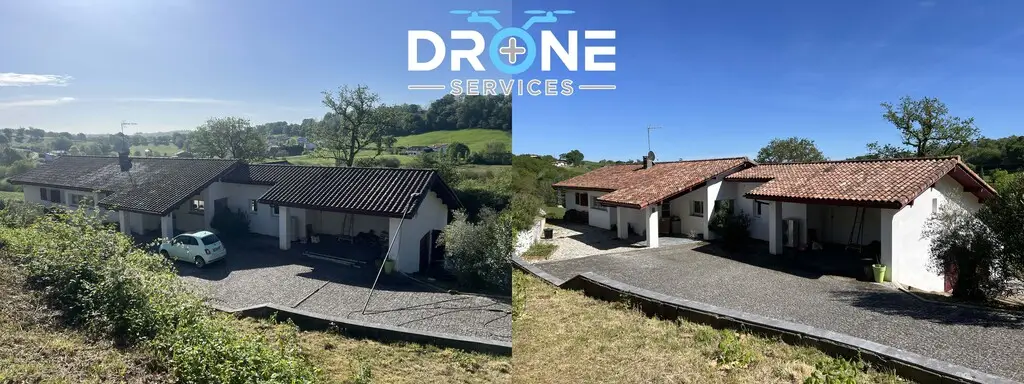 Nettoyage façade Mazères-Lezons